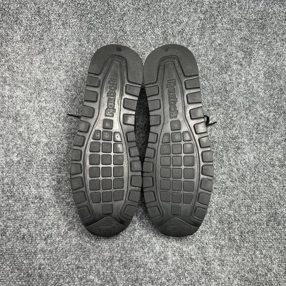 Reebok Harman Work Shoes Men's Size 12 Black Suede Retro Compostite‎ Toe Safety - Picture 9 of 11